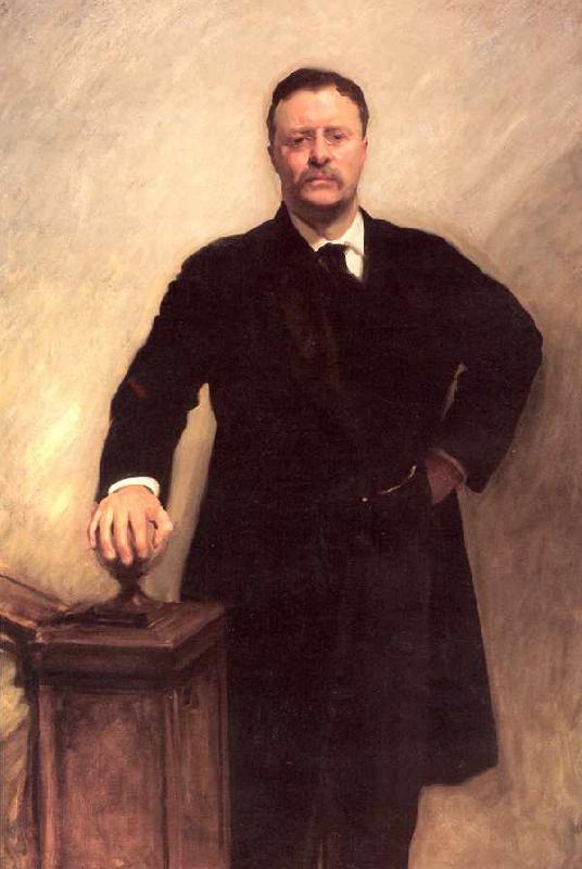 John Singer Sargent President Theodore Roosevelt France oil painting art